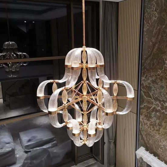 Modern glass pendant lighting for contemporary interiors