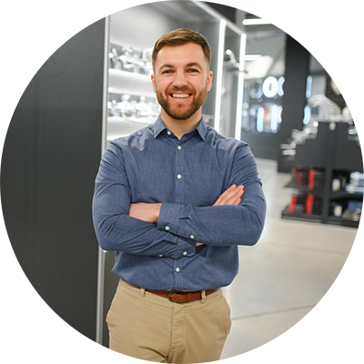 Portrait of Alex W, Tyson Lighting distributor client