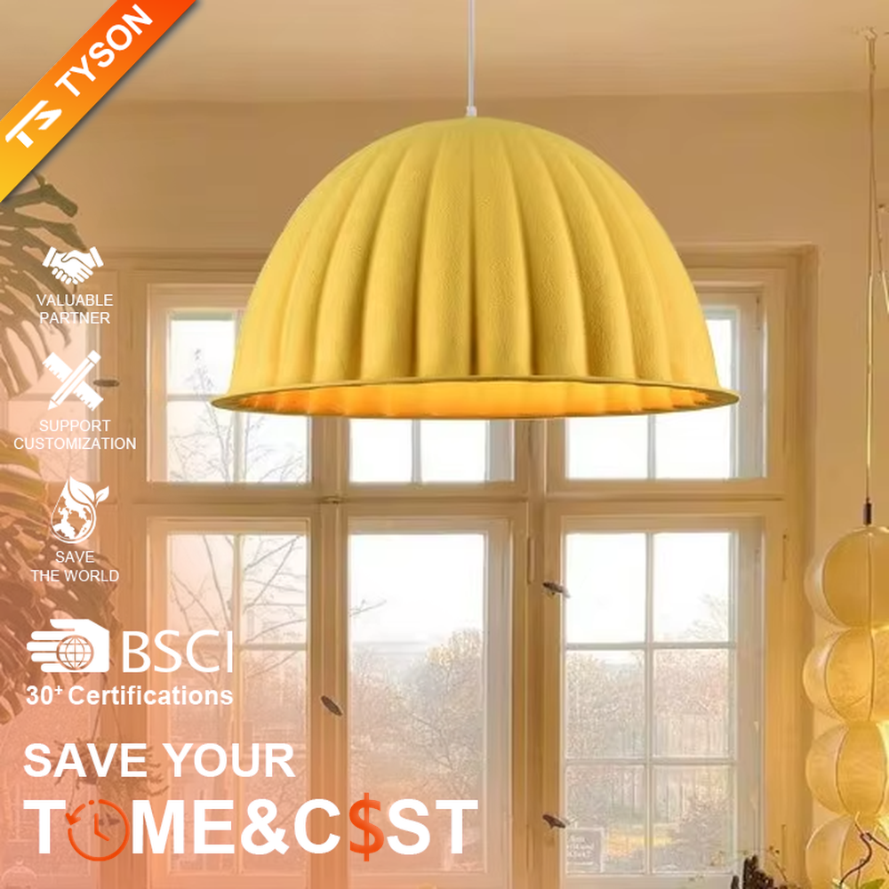 This is a modern minimalist gray striped dome chandelier, with a gray striped dome shape, featuring a minimalist and grand design, modern style. It is used for space lighting and decoration, creating a minimalist modern atmosphere. It is suitable for modern minimalist restaurants, Nordic-style home living rooms, office leisure areas and other places.