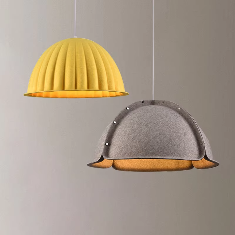 This is a modern minimalist red spliced dome chandelier, with a red spliced dome shape, featuring a minimalist and grand design, modern and stylish. It is used for space lighting and decoration, creating a modern minimalist or vibrant atmosphere. It is suitable for modern minimalist restaurants, Nordic-style home living rooms, creative office areas and other places.