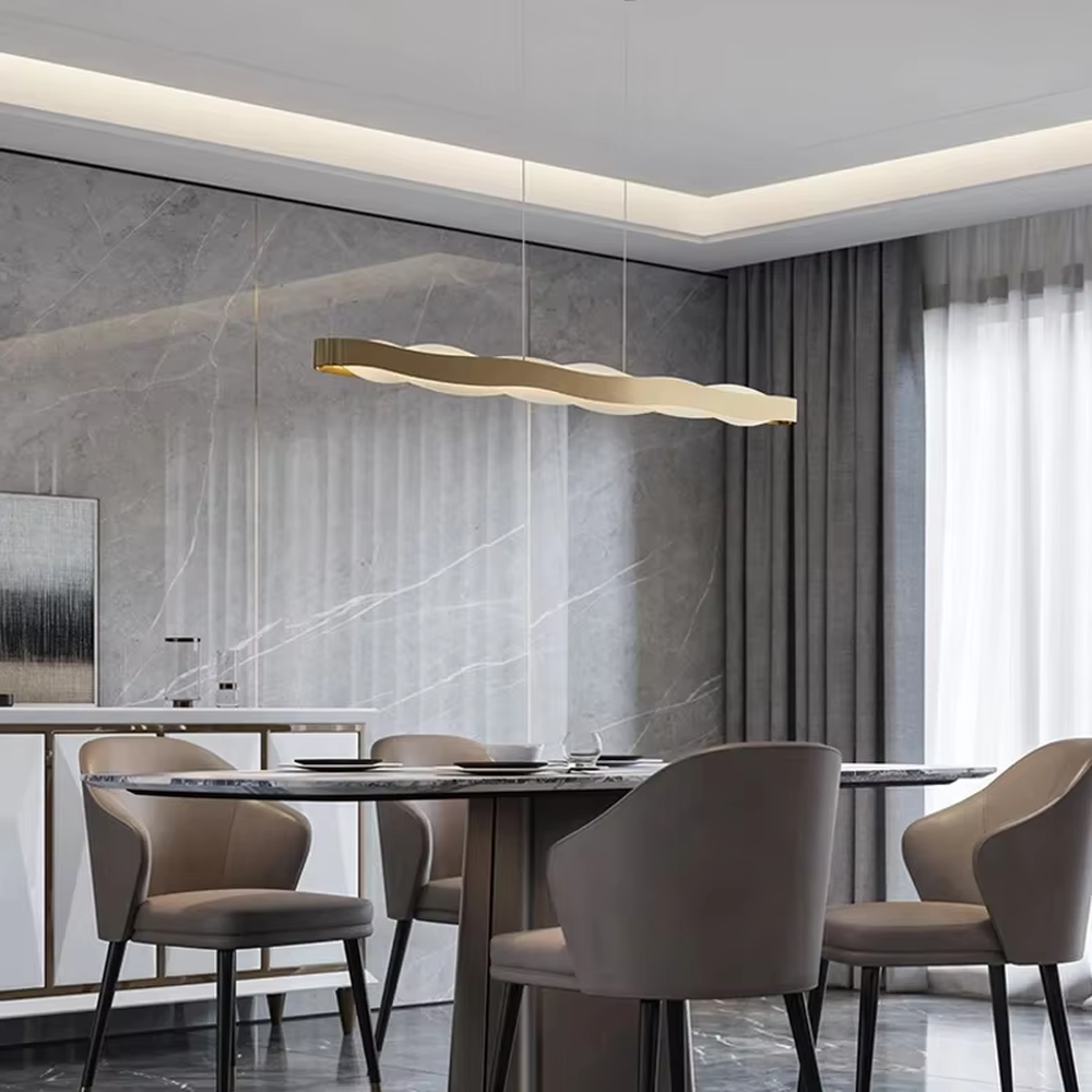 Modern light luxury starry sky oval crystal chandelier, featuring a gold metal frame covered with transparent crystal ornaments. Light refracts through the crystals to create a brilliant glow, combining luxury texture and artistic ambiance, making it a high-end decorative lighting fixture that elevates the space's style.