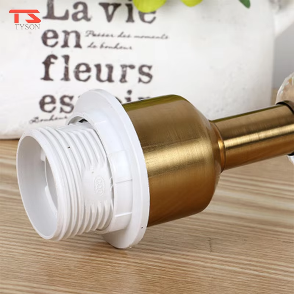 Light luxury crystal fabric table lamp (pleated fabric lampshade + crystal lamp post + antique bronze metal base), warm light effect, creating an elegant and luxurious home atmosphere.