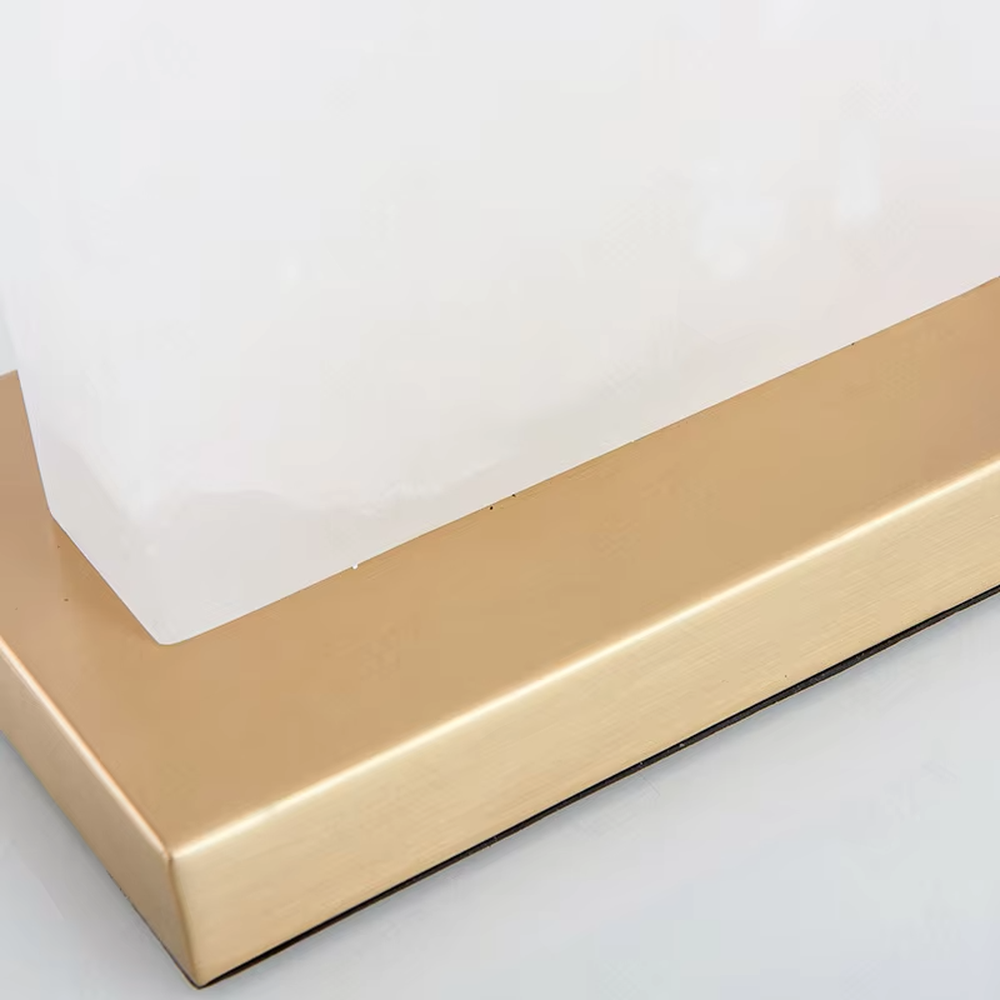 Light luxury stacked marble table lamp, featuring natural marble blocks stacked with a gold metal frame and a rectangular fabric lampshade, providing soft and eye-protective lighting, designed to enhance space texture, suitable for bedroom nightstands, living room side tables, hotel guest rooms, etc.