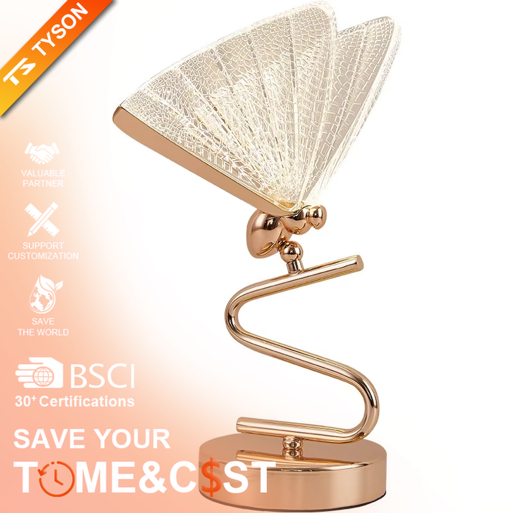 This light luxury modern table lamp features a gold S-shaped metal stand, paired with a ginkgo leaf-shaped textured translucent lampshade, supports angle adjustment, serves both lighting and decorative purposes, ideal for light luxury spaces such as bedroom bedside tables, living room side tables, and hotel guest rooms.