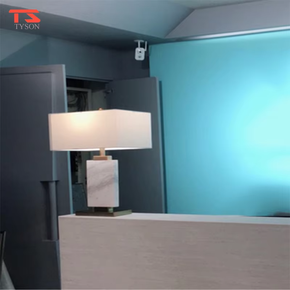 Modern Light Luxury Black Marble Table Lamp, Beige Rectangular Fabric Lampshade, Natural Black Marble Lamp Body with Gold Metal Base and Accents, Serves Both Lighting and Decorative Purposes, Ideal for Bedrooms, Living Rooms, Studies, Hotel Guest Rooms, etc.